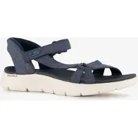 SKECHERS Sandales 'Slip-Ins: Go Walk Flex Sandal - Illuminate' bleu foncé