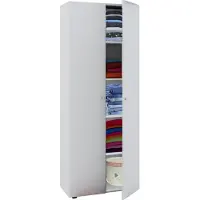 VCM Armoire en bois | 5 compartiments | Dimensions env. B. 70 x H. 178 x D. 40 cm | 2 portes | extensible | Cabinet - Vandol