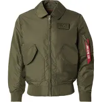 Alpha industries Cwu 36/p Tt Bomber Jacket Vert L Homme