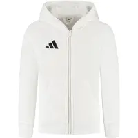 Adidas Entrada 26 Full Zip Sweatshirt Blanc 15-16 Years Enfants