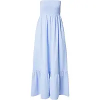 Vero Moda Awalisa Bandeau Ankle Sleeveless Midi Dress Bleu L Femme