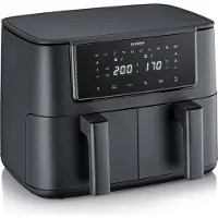 Severin FR 2463 Double 8 L Autonome 2600 W Friteuse d’air chaud Noir