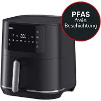 Braun Friteuse à Air Multifry 5 HF5034 6L 1700W 8 Programmes Noir Mat