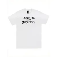 Thrasher Skate And Destroy Short Sleeve T-shirt Blanc S Homme