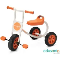 Eduplay edusante EM5501 Trike Véhicule à pédales pour enfants, 81 x 45 x 61,3 cm, orange/blanc/noir