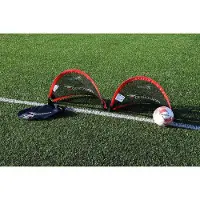 Precision Pop-up Set de buts de football - 80x45 cm - Jouets de sport