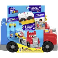 Mega Fast Tracks camionnette de course avec sons (15 pièces)