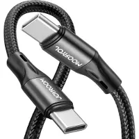 JOYROOM Cable S-2030N1-60 Usb-C / Usb-C Pd 60W 3A 2M - Czarny