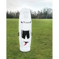 Precision figure d'entraînement gonflable Football - 200cm blanc stable