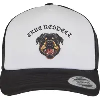 Mister tee Casquette 'True Respect' marron / rouge / noir / blanc