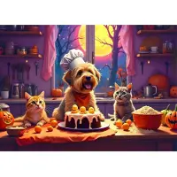 Bluebird Puzzle Pâtisserie pour Halloween