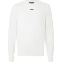 HUGO Pull-over 'San Cassius-C2' ivoire / noir