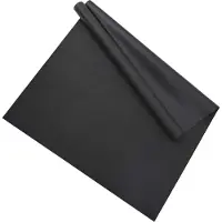 vidaXL Tapis de protection sportif Noir 213 x 152 x 0,6 cm PVC haute densité
