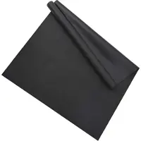 vidaXL Tapis de protection sportif Noir 243 x 152 x 0,6 cm PVC haute densité