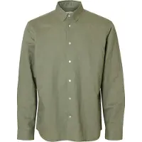 Selected Chemise 'SLHCLAY' kaki