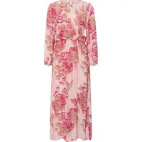 Saint tropez Robe 'PollyanaSZ' beige / rose clair / rouge