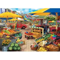 Master Pieces Puzzle Market Square 1000 pièces Cherche et trouve