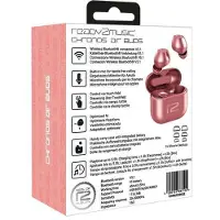Ready2music Chronos Air Buds rosé Ecouteurs intra-auriculaires True-Wireless avec Bluetooth et fonction mains libres