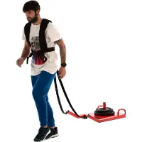 Softee Traîneau d'entraînement - - Pour disques olympiques - 50x50x28 cm - 5.66 kg - Robuste - Facile à utiliser