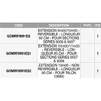 GARBOLINO Extension Series 9007/9008