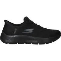 SKECHERS Baskets basses 'Slip-Ins: Go Walk Flex' noir