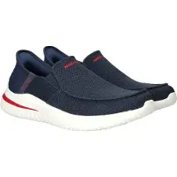 SKECHERS Slip-Ins: Delson 3.0 Sportief - blauw - Maat 40