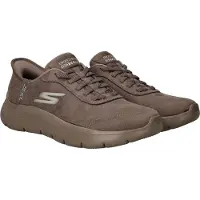 SKECHERS Slip-Ins: Go Walk Flex Sneakers Laag - Taupe - Maat 40