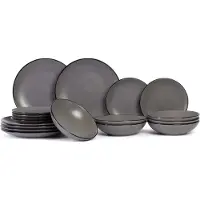 Cosy & Trendy Set de vaisselle - Service de table - Speckle - 27 cm - 18 pièces