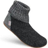 Giesswein Pantoufle gris / anthracite