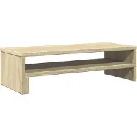 vidaXL Support pour écran Chêne Sonoma 54x22x15 cm Bois composite