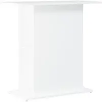 vidaXL Support pour aquarium blanc 75x36x72,5 cm Bois composite