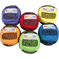 Megaform Lot de 6 balles sensorielles , 8 cm, multicolores