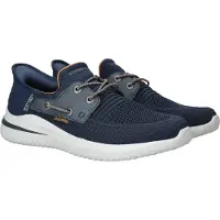 SKECHERS Slip-Ins: Delson 3.0 Sportief - Blauw - Maat 40