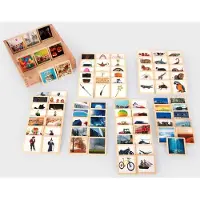 TickiT Briques d'histoires en bois Jeu éducatif90 pièces