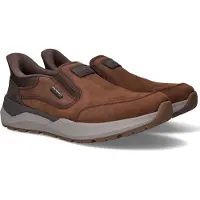 Rieker Chaussure basse marron / gris