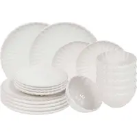 Cookinglife Ensemble de vaisselle - 6 personnes - Cardida - 26 cm - 18 pièces
