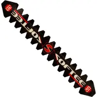 Softee Protecteur Dentelé Noir Multicolore