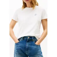 Tommy Hilfiger Ww0ww47809 Short Sleeve T-shirt Blanc L Femme