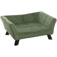Flamingo Sofa Damario canapé rectangulaire vert pour chien et chat