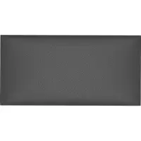 vidaXL Têtes de balai de rechange, 12 pièces, 30 x 15 cm, gris, tissu