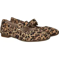 Remonte Ballerines à lanières beige foncé / noir