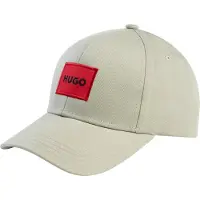 HUGO Casquette vert pastel / rouge / noir