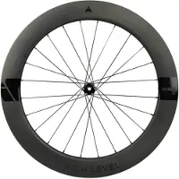 High Level Advance 79 Tt Cl Disc Tubeless Road Front Wheel Argenté 12 x 100 mm