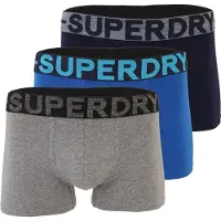 Superdry M3110475a Trunk Boxers 3 Units Multicolore XL Homme