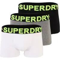 Superdry M3110475a Trunk Boxers 3 Units Multicolore L Homme