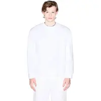 Armani Exchange pour homme. XM002445AF13047U0009 Sweat Bonded (XS), Blanc, Casuel, Coton