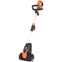 YARD FORCE Nettoyeur de terrasse sans fil LW CPC1, équipé d'une batterie puissante de 20 V/4,0 Ah, orange et noir, taille unique