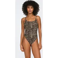 ONLY Maillot de bain 'ONLJulietta' brocart / cappuccino / noir
