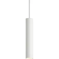 QAZQA Suspension design blanche GU10 50mm IP44 - Tuba