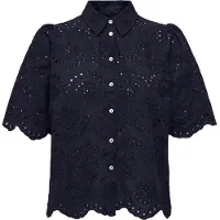 ONLY Chemisier 'ONLVALAIS' bleu nuit